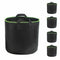 Plant Grow Bags,4 Pack 5 Gallons Non-woven Flower Vegetables Plant Aeration A4V9