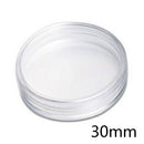 10X Round Plastic Cases Coin Storage Capsules Holder Small 30mm Z