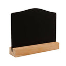 Set of 4 Wooden Frame Blackboard Memo Whiteboard Mini Removable Chalkboard