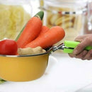 Hot Bowl Holder Plate Clamp Pot Pan Gripper Clip Tongs Silicone Handle Kitchen