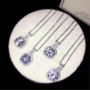 New Fashion Crystal Charm Pendant Jewelry Chain Chunky Statement Choker Necklace
