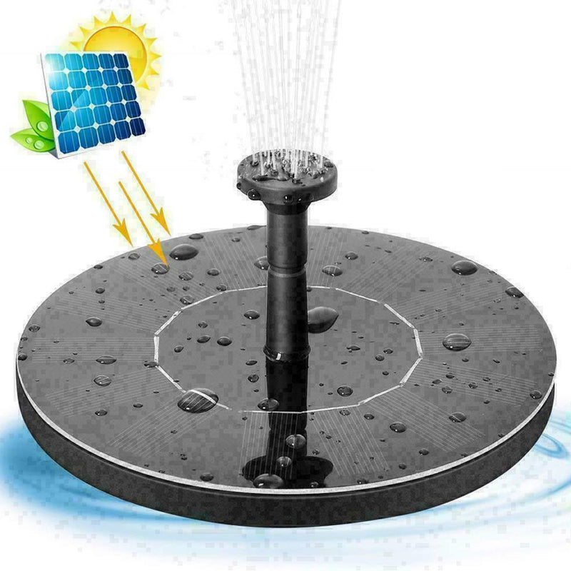 Solar fountain floating outdoor pool waterscape water floating fountain F1S L5S9