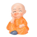 Four little monk Buddha Kung Fu lovely car decoration car accessories vehicle Cy
