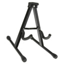 Folding French Horn Stand for Musical Instrument Placing Black