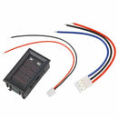Digital Voltage Meter Dc100V 10A Voltmeter Ammeter Blue+Red Led Amp Dual Z3E1