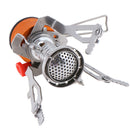 3000W Portable Outdoor Picnic Gas Burner Foldable Camping Mini Steel Stove + *SE