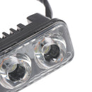 2pcs Car Daytime Running Light 3LED White DRL Light Amber Turn Signal Fog Lamp3C