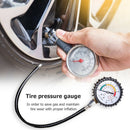 Long Tube Car Tire Air Pressure Gauge 120psi Tyre Monitoring for Automobile
