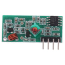 433Mhz Wireless RF Transmitter Module+ Receiver Alarm Super Regeneration Mod BX