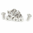 M6 x 16mm Phillips Flat Head Countersunk Bolts Machine Screws 10 Pcs Q7K9