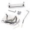 Exquisite 6 String Guitar Tremolo Bridge Tailpiece Set for Jazzmaster Guitar