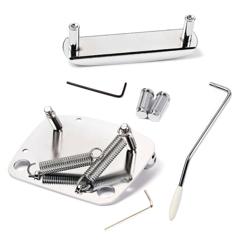 Exquisite 6 String Guitar Tremolo Bridge Tailpiece Set for Jazzmaster Guitar