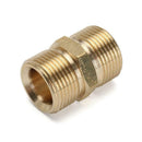 M22 Male M Adapter Pressure Washer Brass Karcher Hose Lance Fitting Connect P7F1