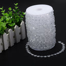 99FT Garland Diamond Acrylic Crystal Bead Curtain Wedding DIY Party Decor
