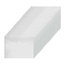 Poly Envelope Folder with Snap Button Closure, Premium Quality Clear Plasti