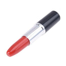 Ballpoint Ball Pen form of red lipstick color of ink blue
