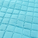 Spa Massage Bed Mattress Sheet Cover Blue With Pink Face Rest Cradle Cover
