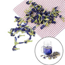 100% Thai Dried Butterfly Pea Flower Pure Organic-Natural Herbal Blue-Drink-