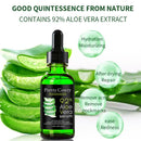 30ml Aloe Essence Moisturizing And Soothing Liquid Glass Dropper Bottle