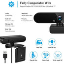 1080P HD Webcam with Built-in Mic PC Web Camera