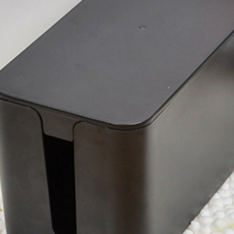 Plastic Wire Power Cable Storage Box Cable Manager Organizer Box Power Line B9K1