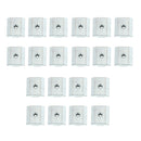 20pcs M4 Steel Metric Profile Thread T-slot Sliding Block Slot Nuts 7.8mm