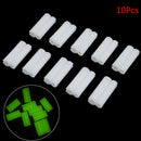 10 Pcs Fishing Glow Fluorescent Stick Clip Used On Fishing Rod Tip ME