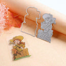Cutting Die Stencil Scrapbooking Girl Stamp Set Paper Card Embossing Craft