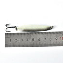 5pcs Metal Multicolor Willow Leaf Shape Sequin Fishing Lures With Fishing Hoo@