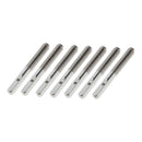 7 Packs Steel Guitar Thread Solid String Pegs Nails Parts DIY Accessory 40x5mm