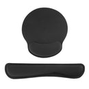 Memory Foam Keyboard Silica Gel Mouse Pad and Wrist Rest Pad with Wrist Support