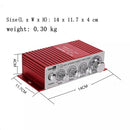 High Power Easy Operate Audio Amplifier Space Saving Digital Car Mounted Mini