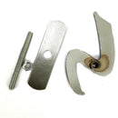 Styling Accessories Vehicles Mini Zinc Alloy Front Electroplated S Grill Badge