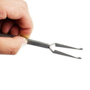 Dental Direct Bracket Holder Orthodontic Bonding Serrated Instruments Tweezers Y
