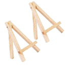 12x20CM Natural Wooden Easel Frame Tripod Display Holder Painting Children G0C7