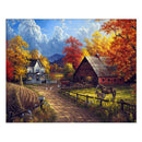 House 5D Round Diamond Painting Embroidery DIY Needlework Cross Stitch Set