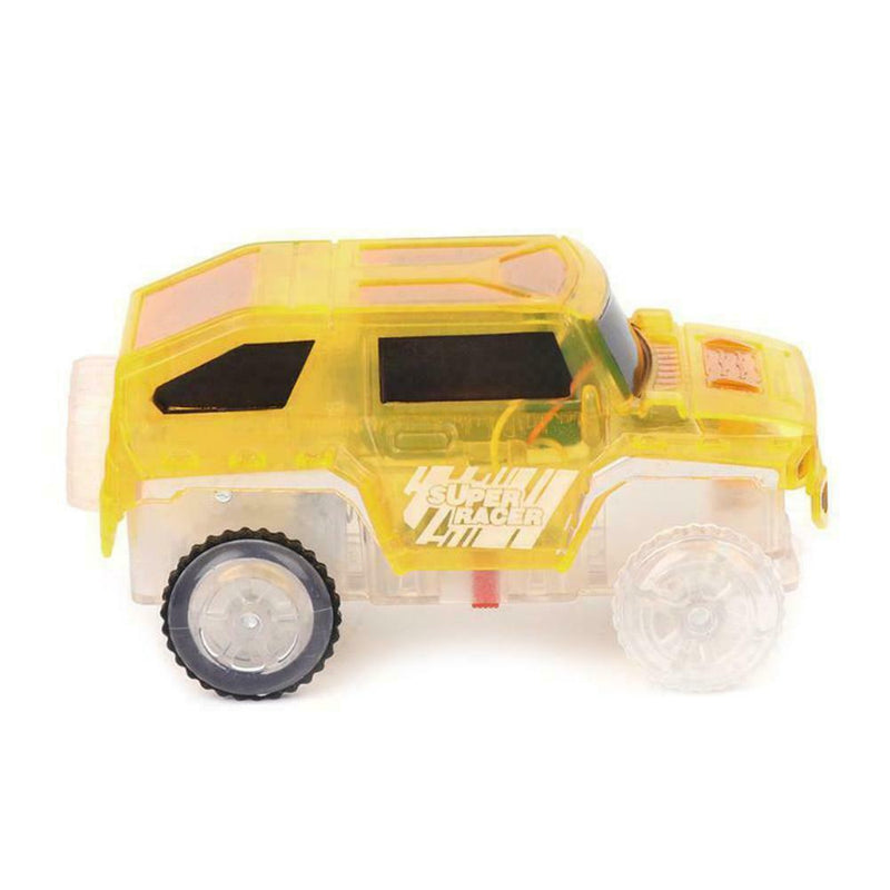 Creative Kids Electronics Special Car For Magic Track Toys Flashing Light W O4R9