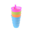 Kids Children Infant Baby Sip Cup with Built in Straw Mug Drink Solid Feeding MO