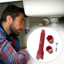8-In-1 Faucet & Sink Installer Tool Multifunctional Water Pipe Wrench Spanner