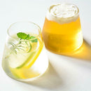 High Borosilicate Glass Cup Beer Coffee Cup With Wooden Box Mug Tea Glass W