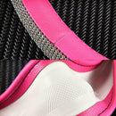 1Pc Pink Car Steering Wheel Cover Decor 38cm 15" Bling Rhinestone Diamond
