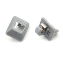 For  A1 A3 A4 A5 Q3 Q5 Q7 Grey Car Interior Sun Visor Hook Clip BracketPM_AU Gw