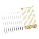 20pcs Collar Lapel Stick Brooch Pin Needle Suit Hat Scarf DIY Crafts Jewelry