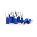 20PCS Fork Spade Wire Connector Electrical Crimp Terminal 14-16AWG 4mm  3C