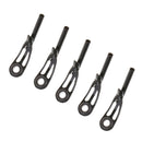 5pcs Ultralight Fishing Rod Guides Tip Repair Kit DIY Top Eye Rings 2.8mm
