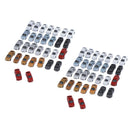 60Pieces 1:200 Painted Car Mini Scenery Landscape Sand Table Accessory