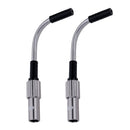 2 Pieces Bicycle V Brake Pipe Cable Guide + Adjustable Screws