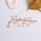 Women Hollow Five-pointed Star Hairpin Hair Clip Bobby Pins Hair Accessorie