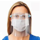 4PCS Adjustable Full Face Shield All-Round Clear Goggles Visor Cap Anti-Fog