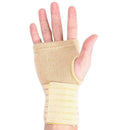 Elastic Knitted Fabric Palm Wrap Hand Brace Support Wrist Sleeve Band Guard